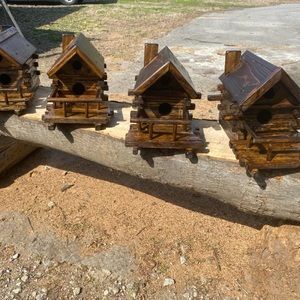 Handmade Wooden Bird Cabin